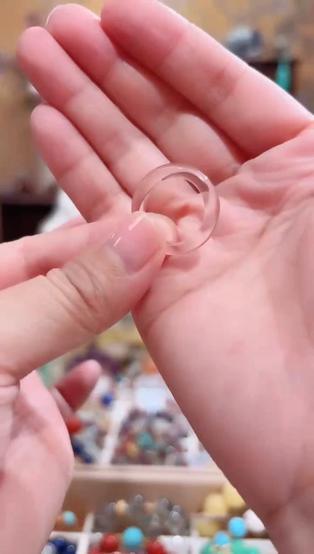 未镶嵌戒指水晶16号