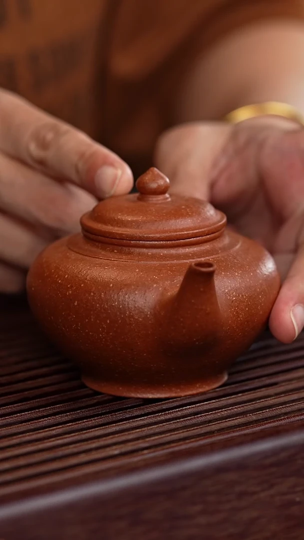 茶杯紫砂粗砂降坡笑樱