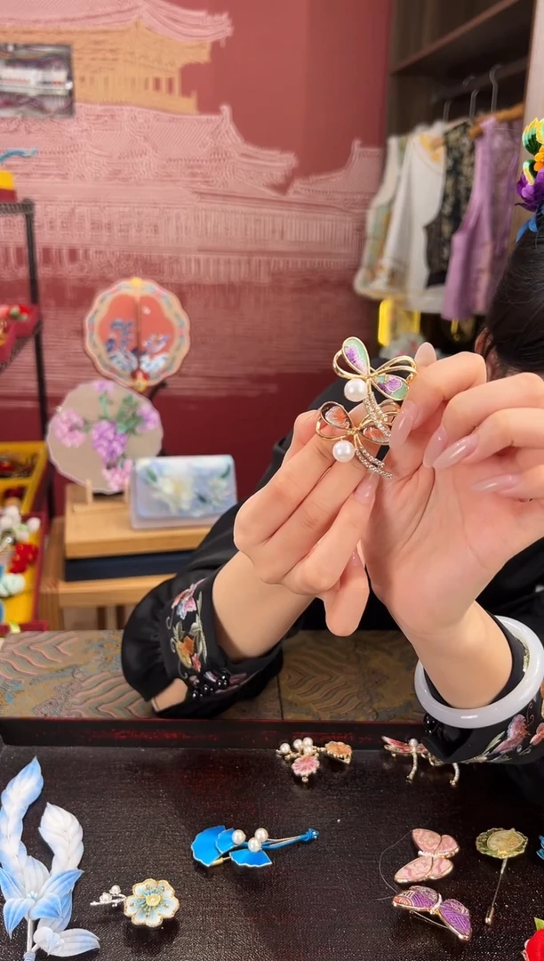 【闪购商品】刺绣苏绣世家非遗手工（胸针）