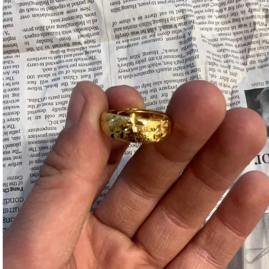 JZ136  满天星磨砂戒指