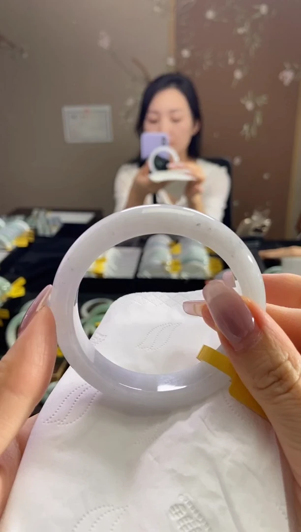 未镶嵌手镯翡翠55.5圈口t