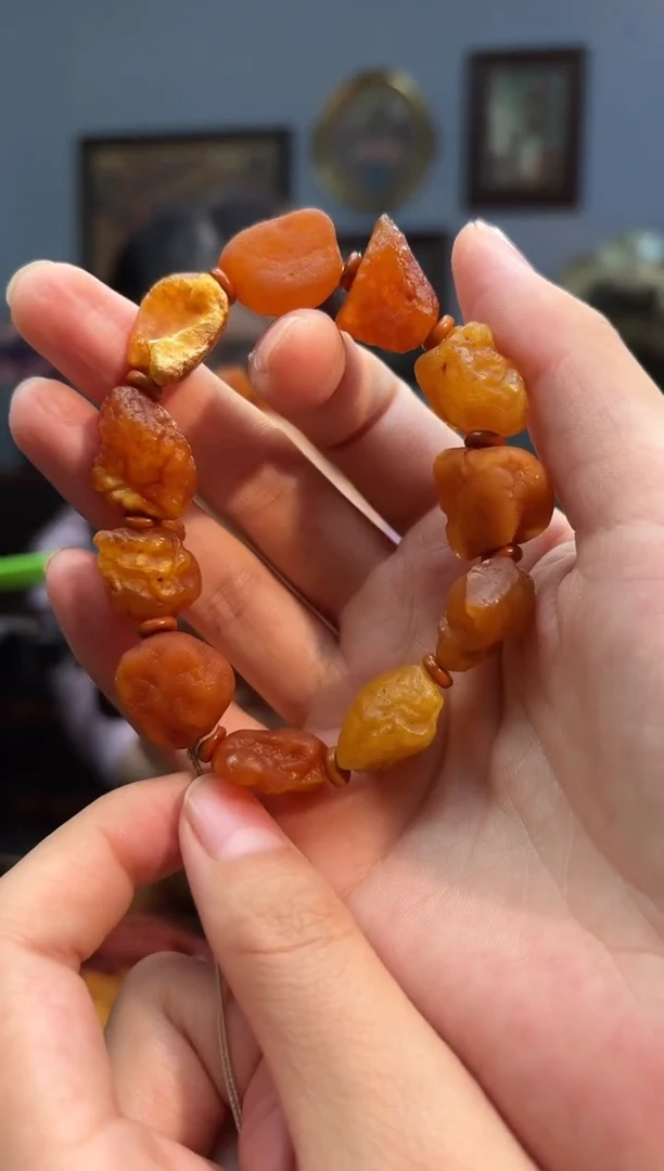 手串琥珀未镶嵌手串