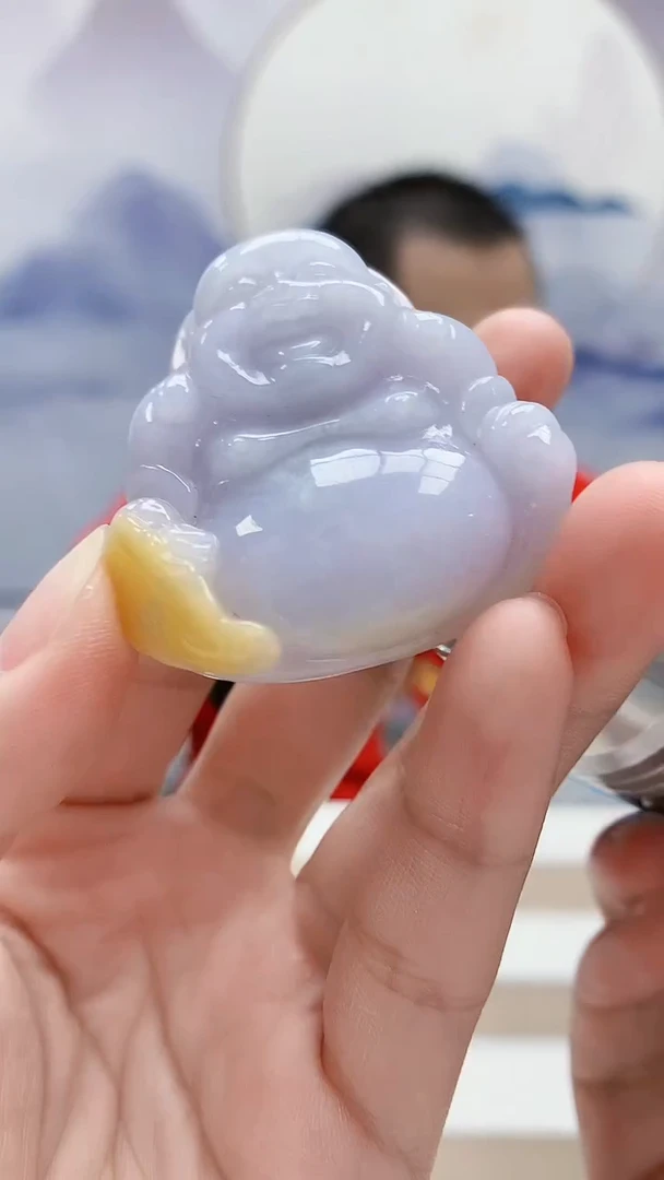 未镶嵌定制翡翠5167lr-毛货挂件75