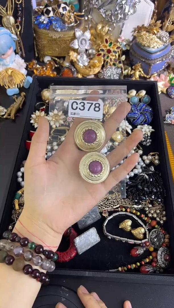 合金无铜合金378 请确认商品图片！中古首饰都有瑕疵确认后在拍！