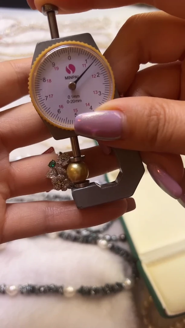 未镶嵌戒指海水珍珠珍珠