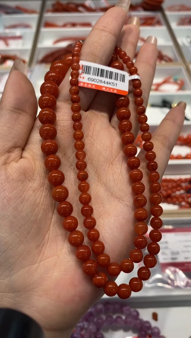 【闪购商品】南红玛瑙颈饰未镶嵌项链