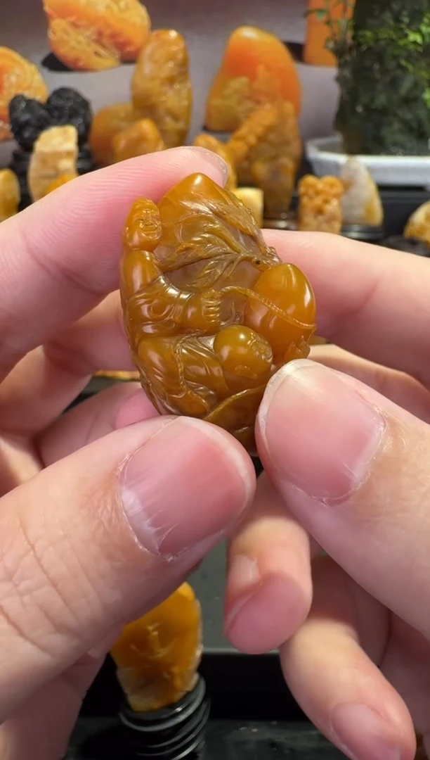 【闪购商品】田黄石半知田黄直播间