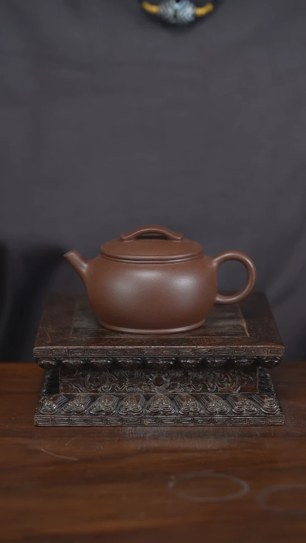 茶壶紫砂微瑕承福（无证书不退换）