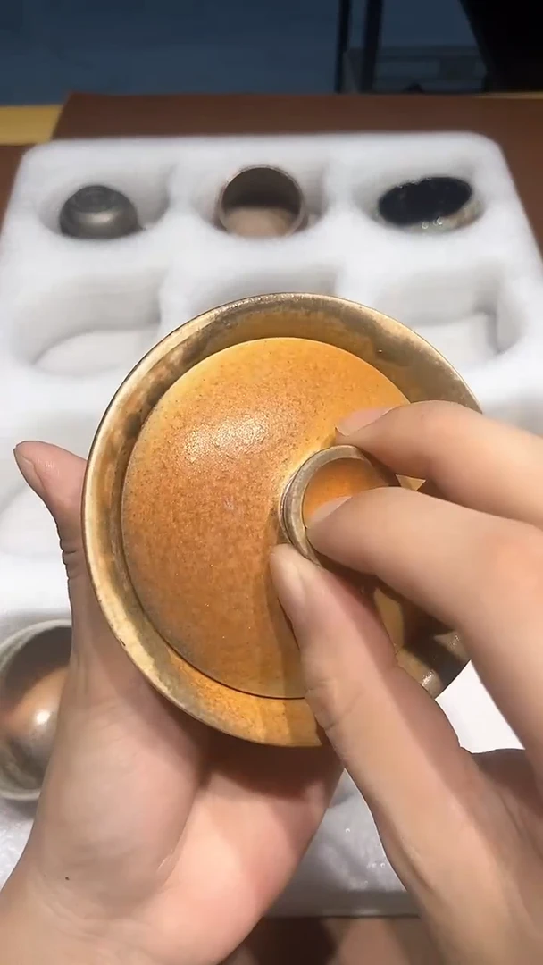 奢瓷/瑞寅柴烧茶器（盖碗）995