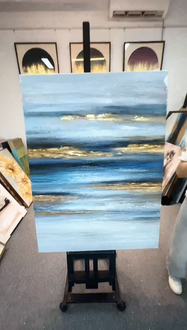 168现代艺术装饰画油画90cm*120cm