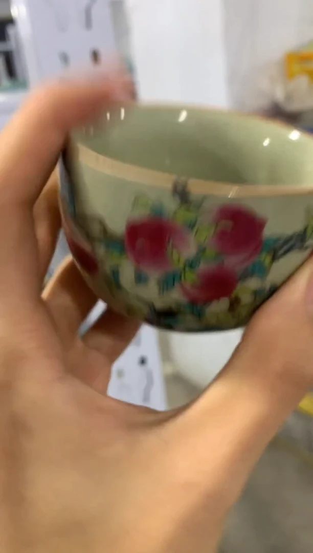 1微瑕疵茶杯茶具盖碗【安全包装不带礼盒】