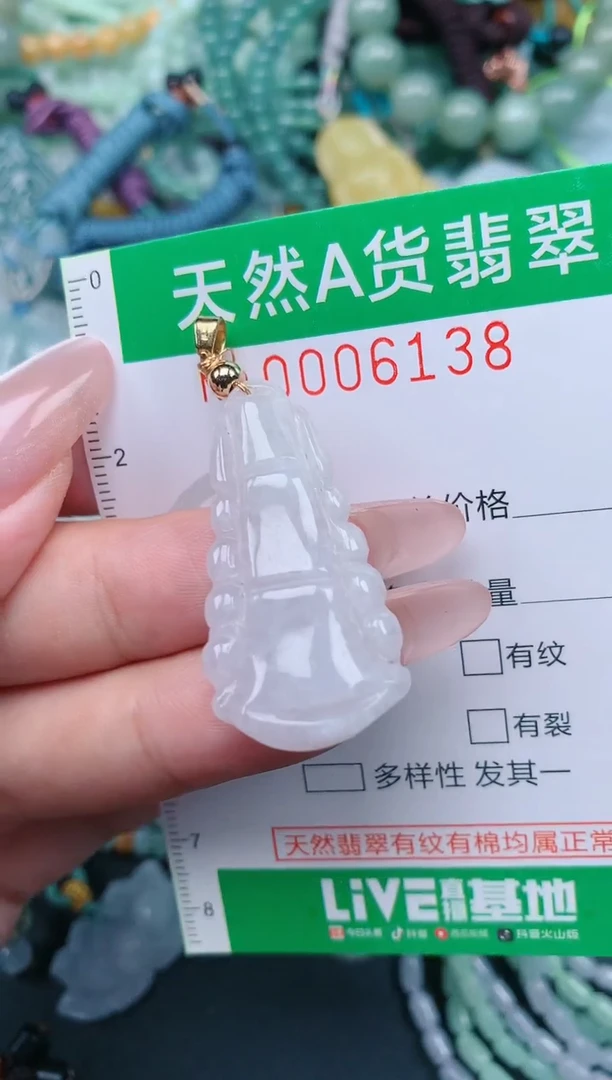 翡翠未镶嵌颈饰.0006138