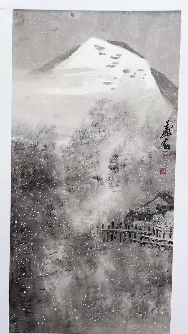 国画国画Y-李玉国绘画作品2平尺