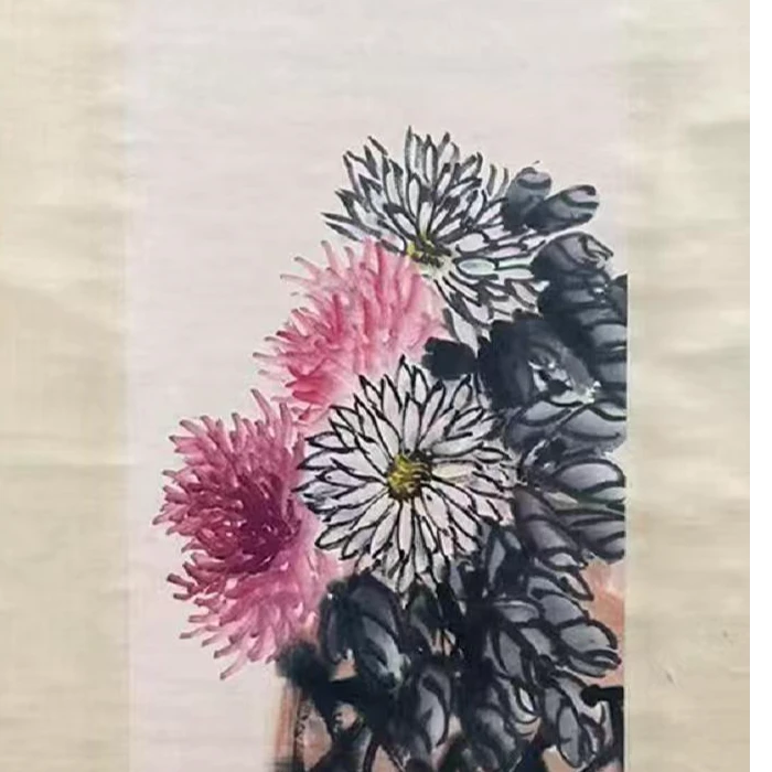 DY7427 花鸟 纸本 32*130