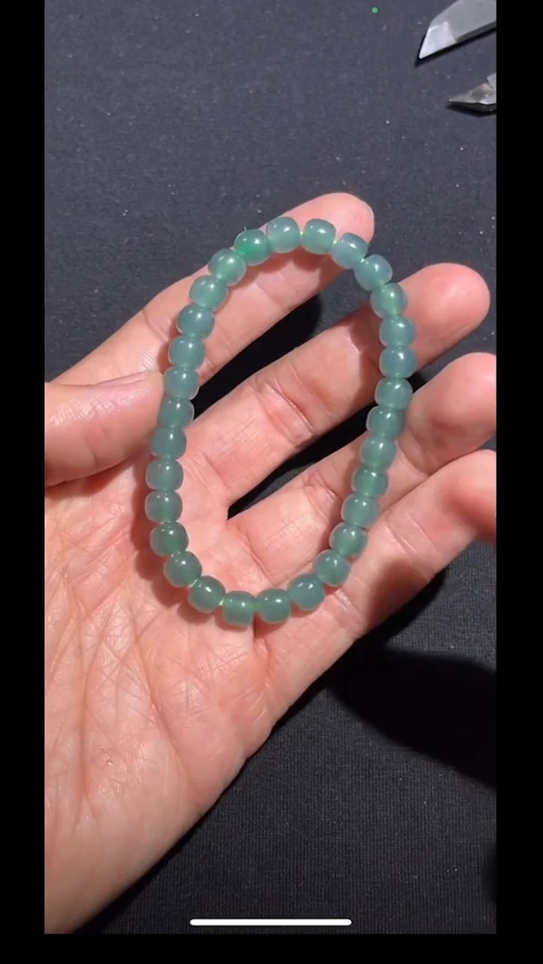未镶嵌手串翡翠pz614-21翡翠手串