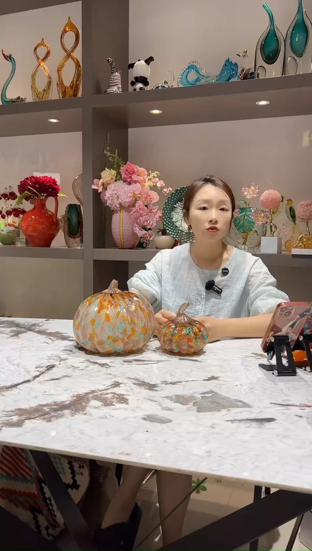 炫彩南瓜一对 现货