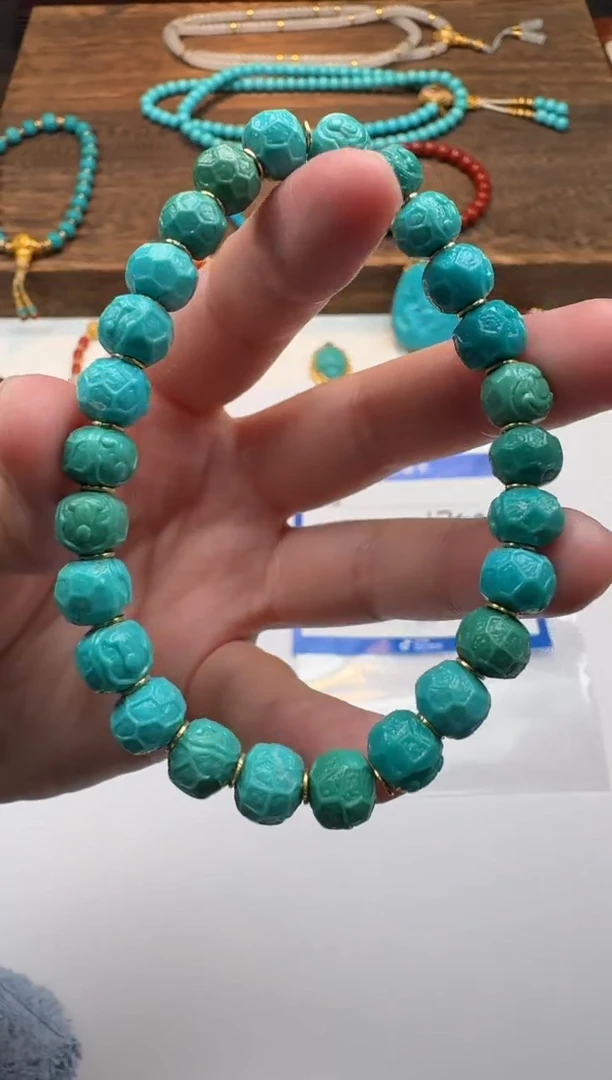 未镶嵌绿松石手串手串杰*～手串手串