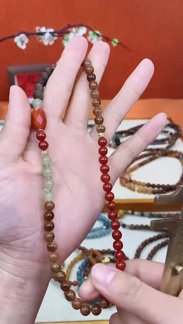 【闪购商品】库克手串未镶嵌菱形06双圈设计