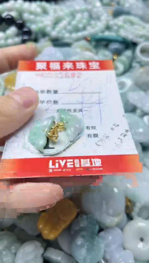 【闪购商品】翡翠颈饰未镶嵌闪购0035682多样性发其一