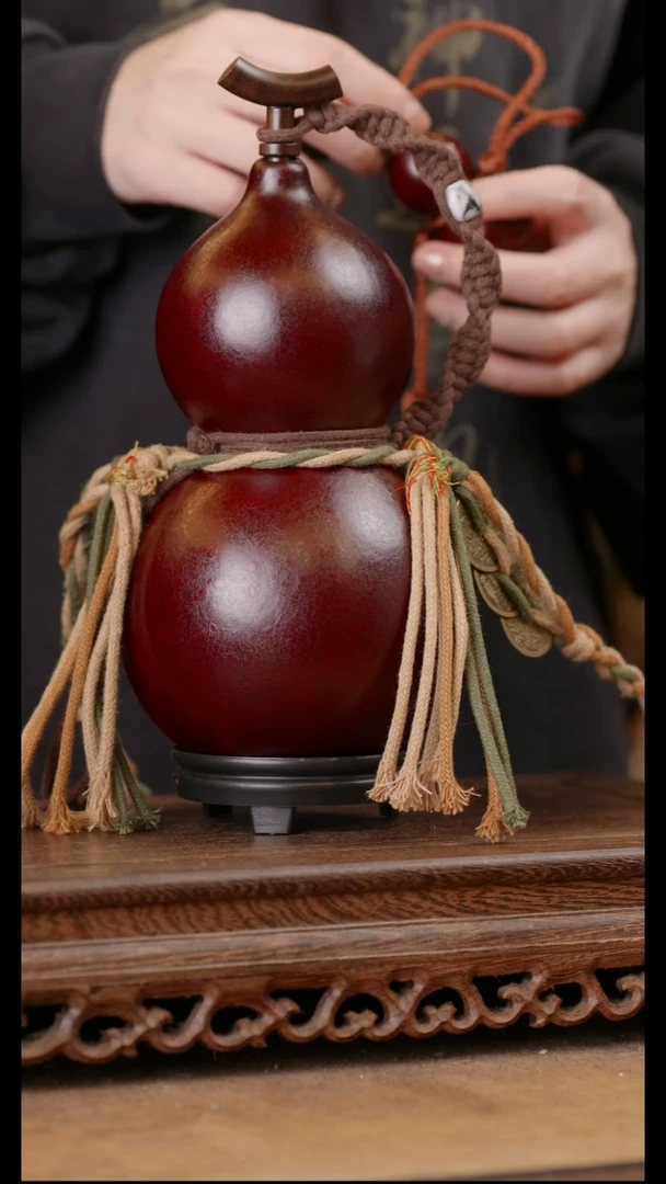 276号精品天然大漆酒葫芦一物一拍~