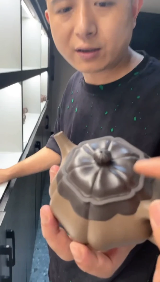 紫砂其他@@1530范利莹菱花石瓢