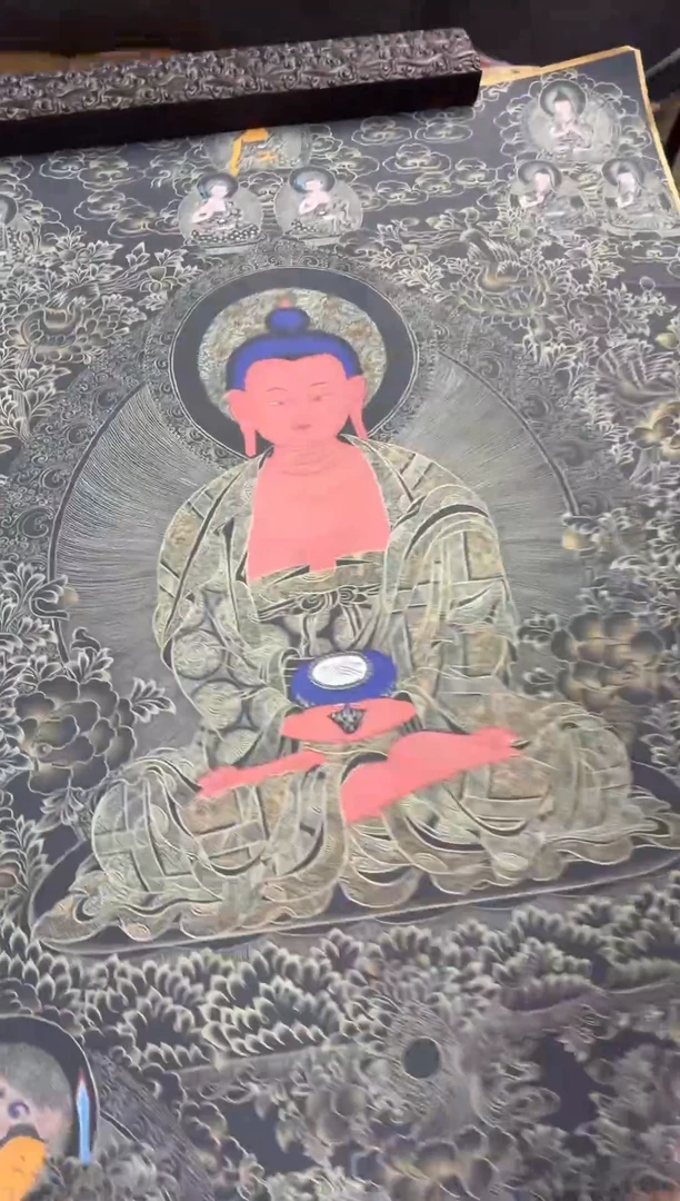 装裱画澄空梵像高端精选链接AA134