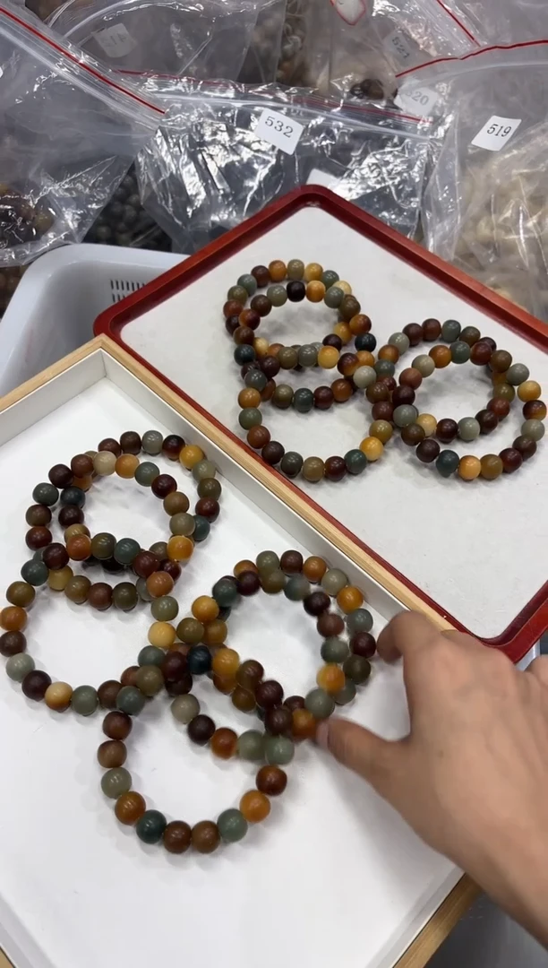 菩提根/象牙果手串13.8糖壳（717）