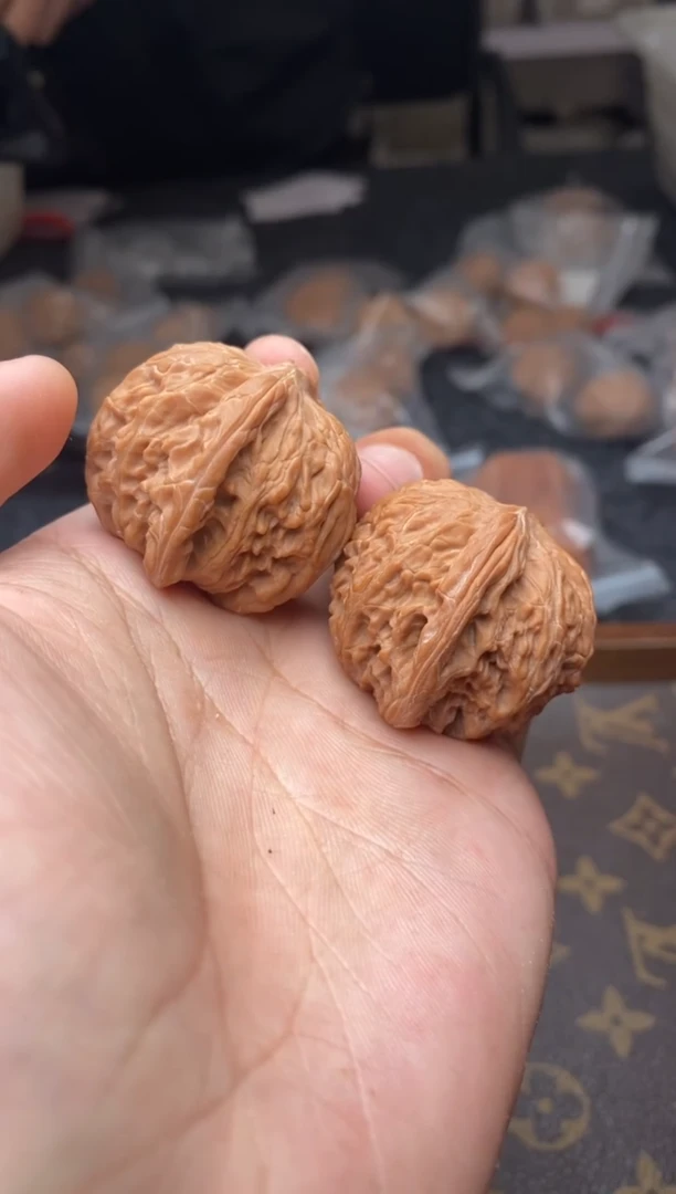 【闪购商品】文玩核桃把件A229号37尺磨盘