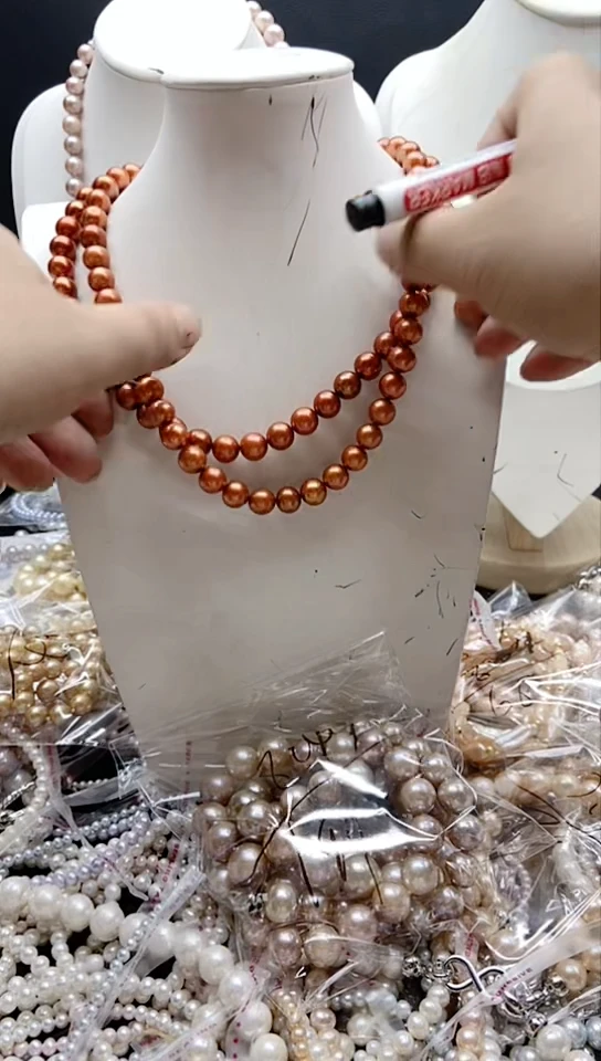 淡水珍珠未镶嵌颈饰1
