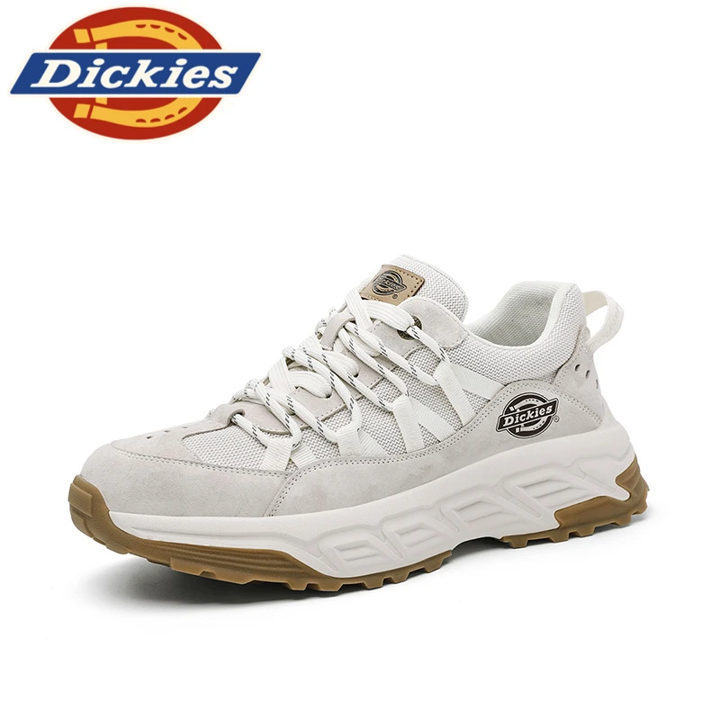 Dickies休闲鞋2025秋冬新款时尚秋冬透气老爹鞋相拼色休闲板鞋款