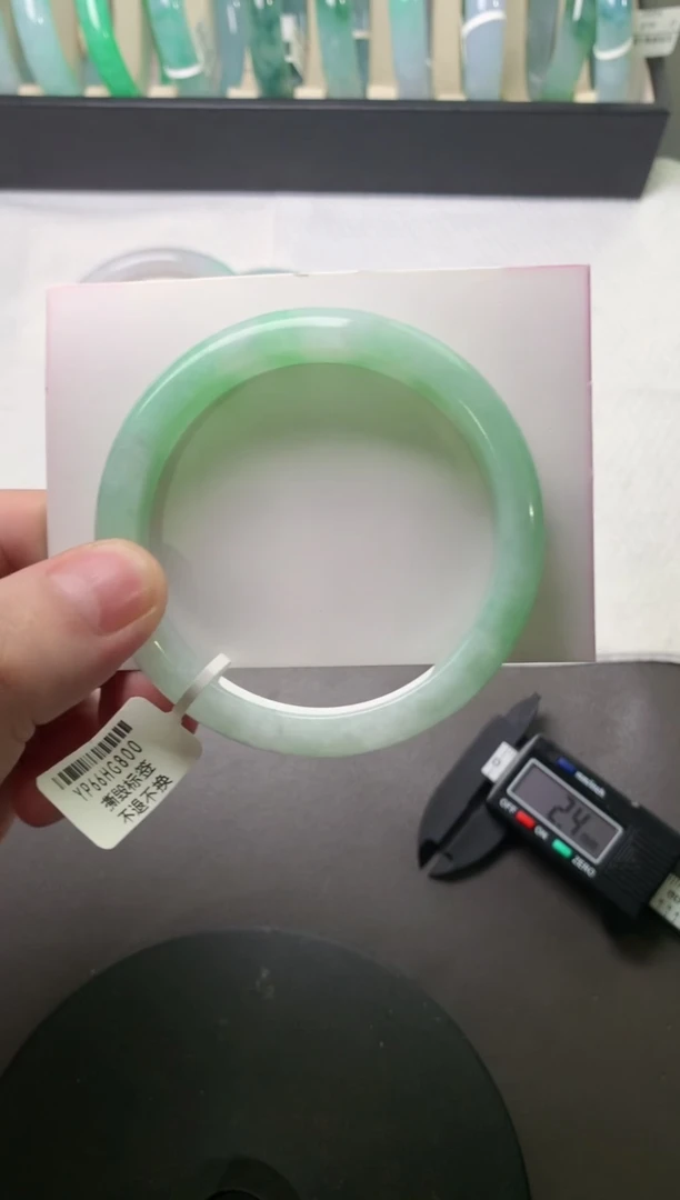 未镶嵌手镯翡翠秋**丘56.3**********