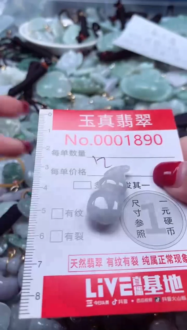 颈饰未镶嵌翡翠1890