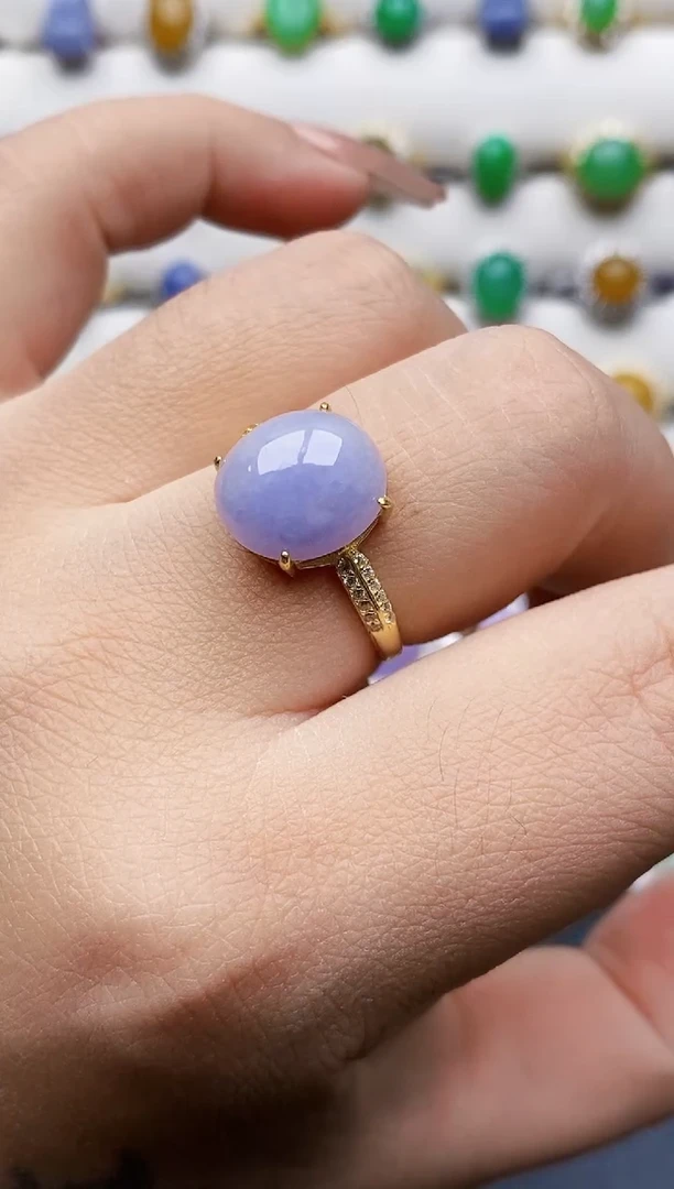 银S925镶嵌戒指翡翠1222