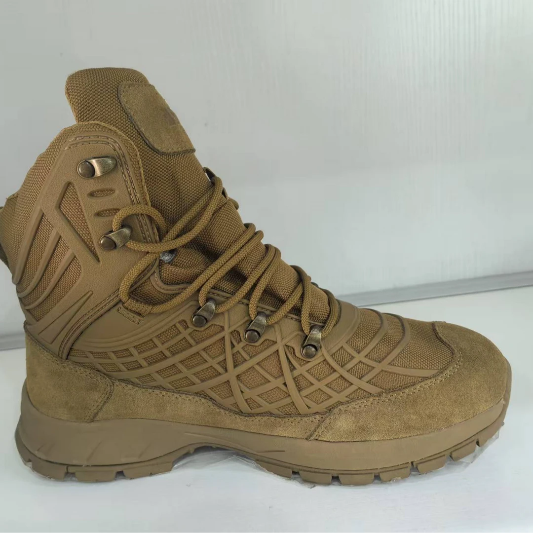 3514品牌生活馆工装靴高帮运动风防滑修面皮男鞋百搭马丁靴休闲鞋