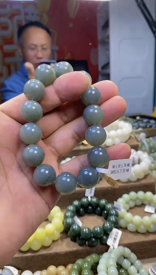 【闪购商品】和田玉（糖玉）手链未镶嵌、