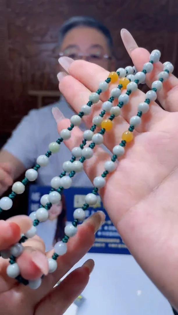 翡翠未镶嵌颈饰N-@@KJZA060166多样性发一