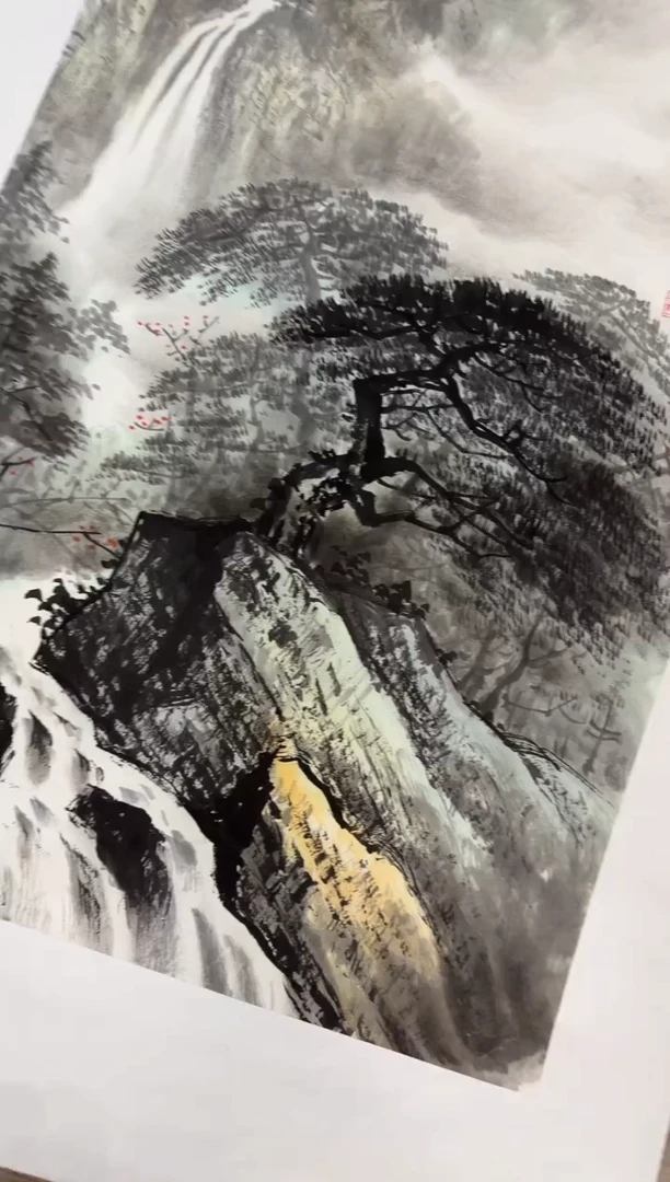 国画7赵隆轩美术馆李庆兴老师作品