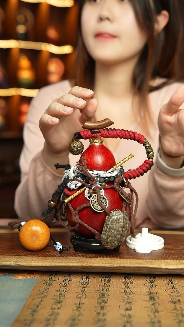 175号精品大漆酒葫芦防腐防渗装水茶酒