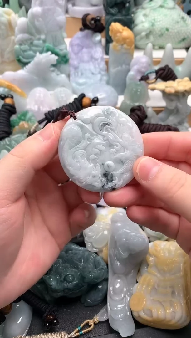 吊坠(不含链)未镶嵌翡翠1