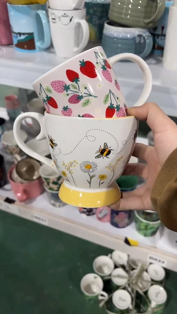 【闪购商品】家湖高温陶瓷杯 微瑕