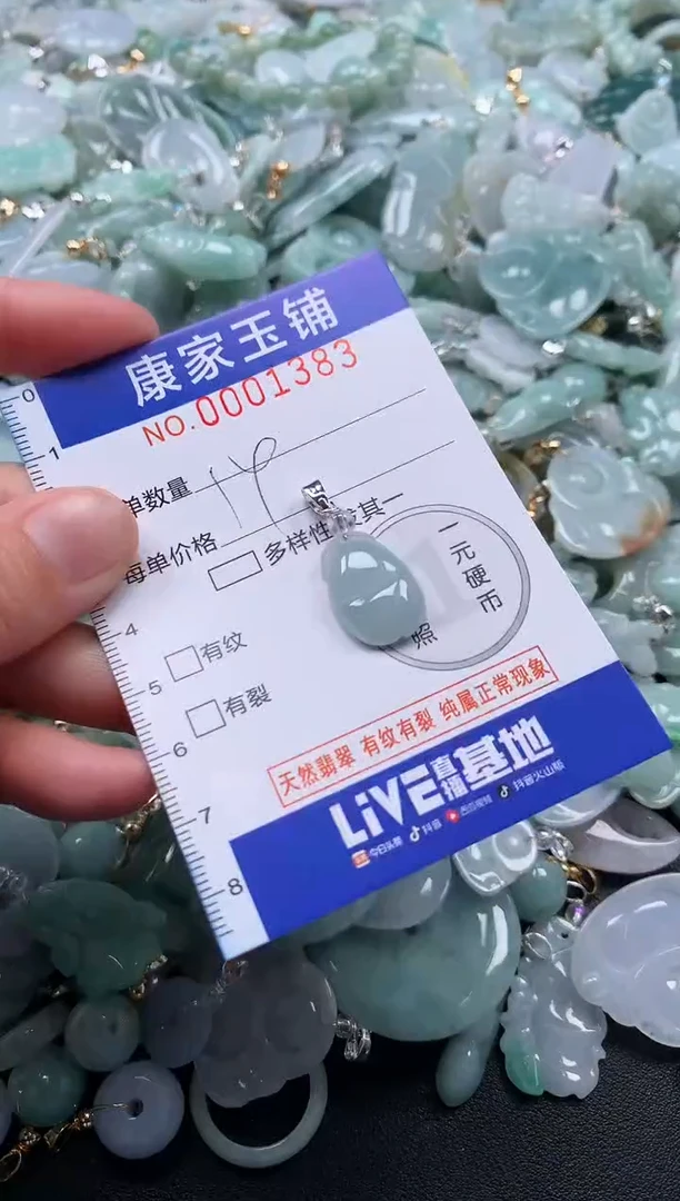 颈饰未镶嵌翡翠1383