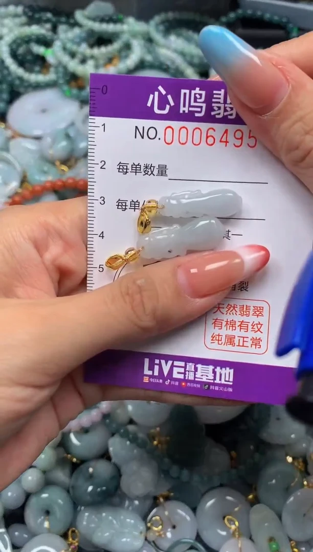 翡翠未镶嵌颈饰闪购006495