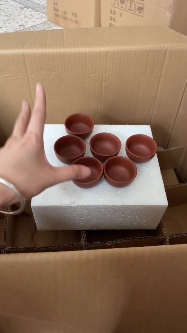 茶壶紫砂6个紫砂杯子正品包邮