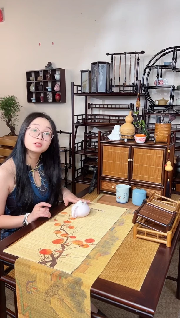 小柿柿如意 精品细竹丝茶席