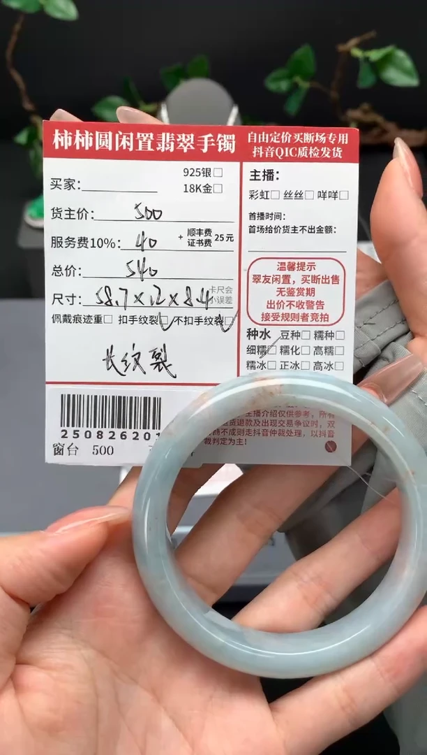 未镶嵌手镯翡翠姐姐250826201