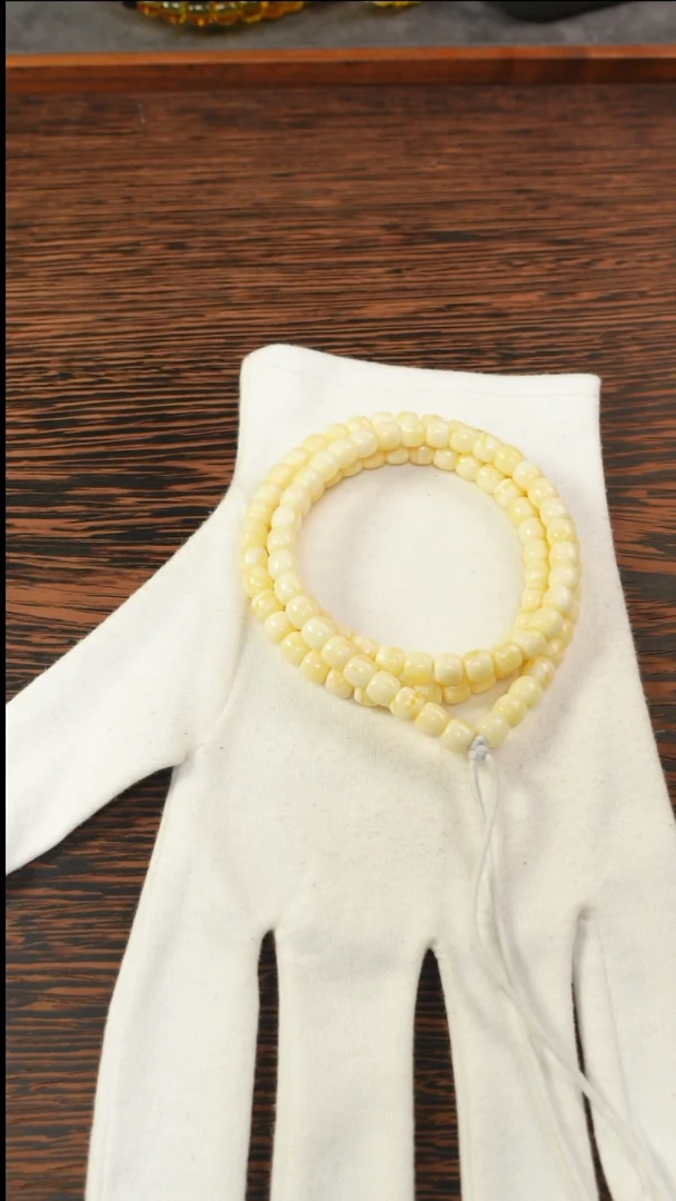 【闪购商品】蜜蜡手链未镶嵌2353/6.5mm红标108