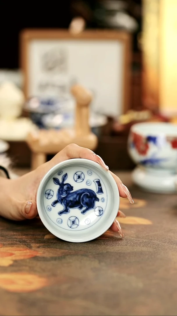 陶瓷手工手绘茶器89