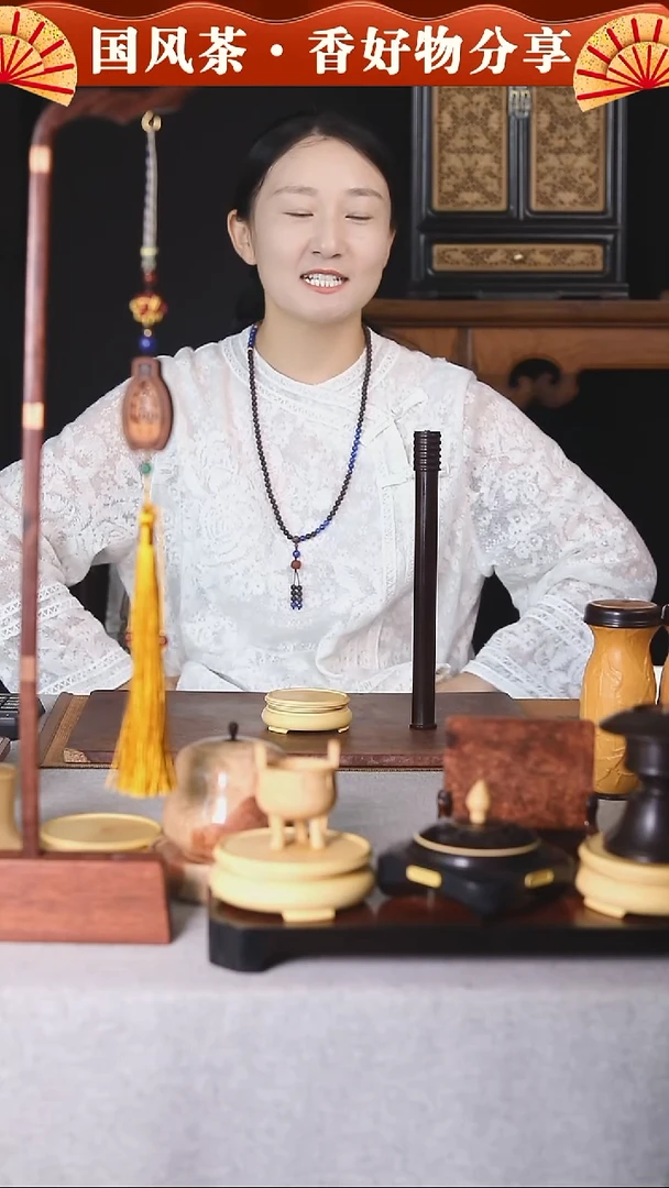紫檀竹节香筒0000