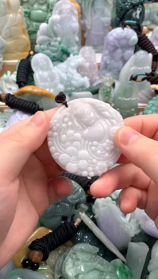 吊坠(不含链)未镶嵌翡翠1