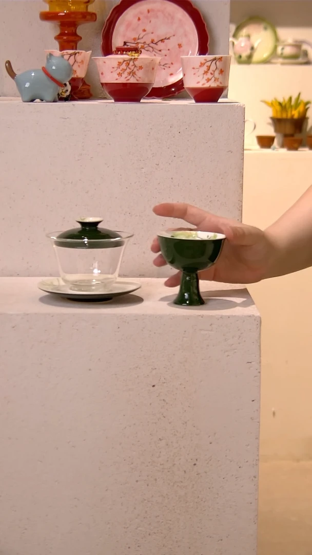 盖碗+茶杯 哈哈哈哈哈